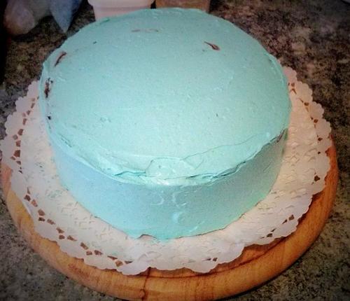 Jégvarázs torta dekoráció1