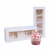 Muffin doboz, 24*9*7 cm, 10 db