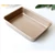 Tepsi magas peremű rosegold 28*23 cm