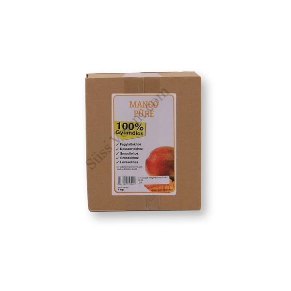 1 kg natúr mangópüré