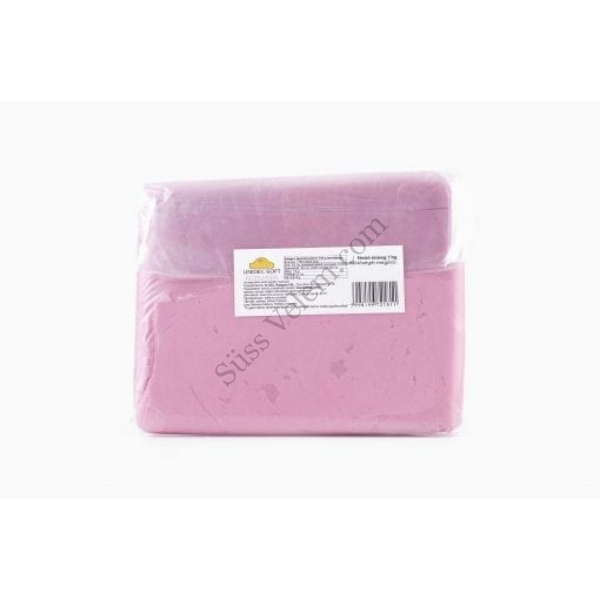 1 kg rózsaszín Unidec Soft tortaburkoló massza