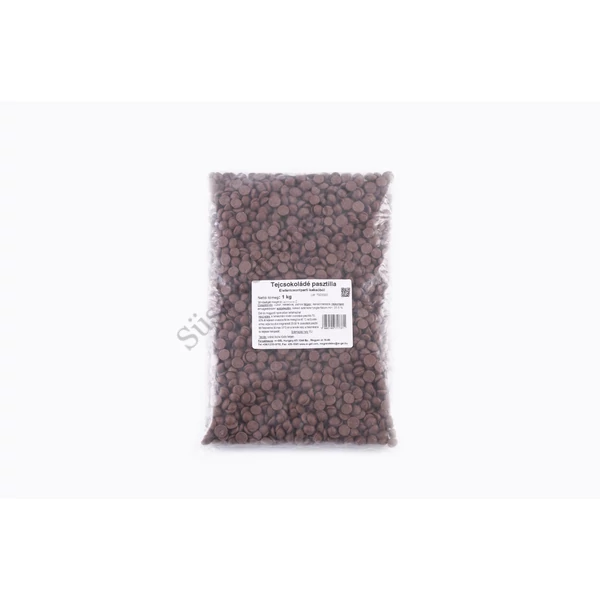 1 kg tejcsokoládé pasztilla