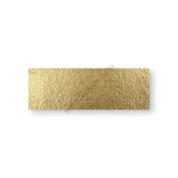 10*30 cm-es arany színű desszertalátét karton