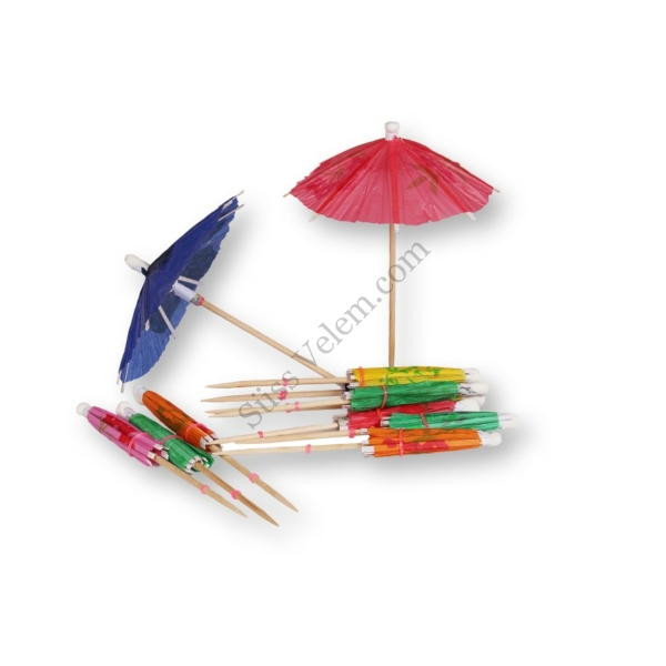 10 db koktél esernyő