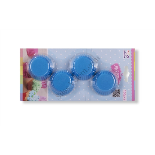 100 db-os Party Go kék bonbon papír