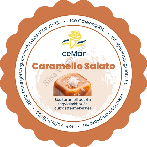 Sós karamell paszta IceMan 200 g