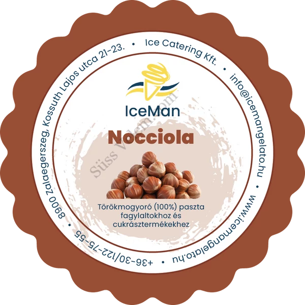 100% törökmogyoró paszta IceMan 200 g