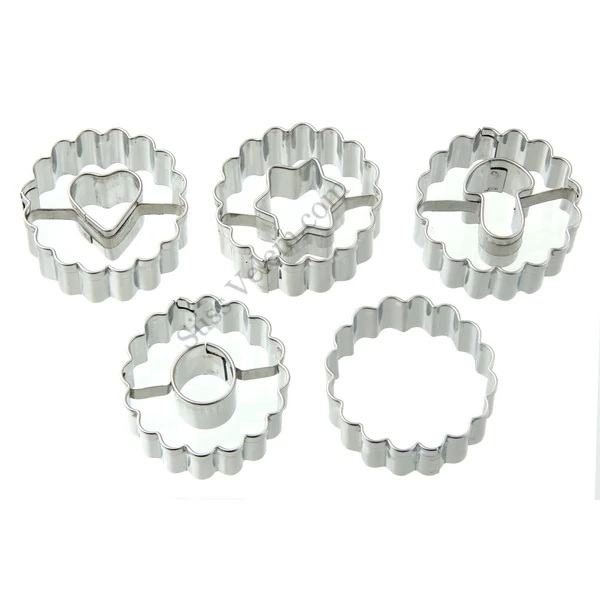 5 részes Dr Oetker linzer kiszúró készlet