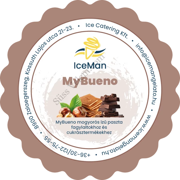 MyBueno mogyorós paszta IceMan 200 g