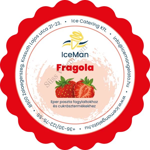 Eper paszta IceMan 200 g
