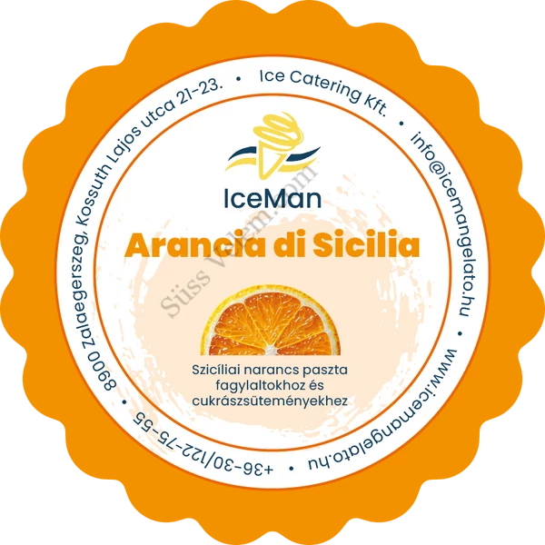 Szicíliai narancs paszta IceMan 200 g