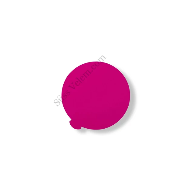 11 cm-es pink kerek desszertalátét karton