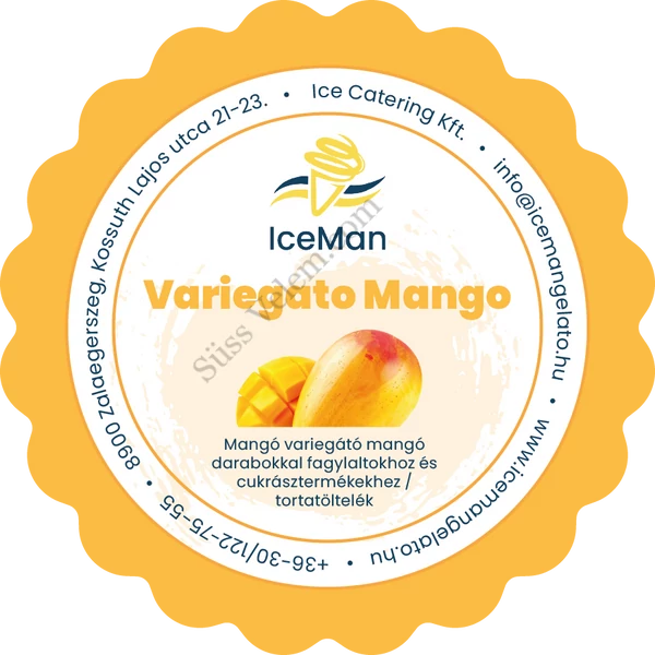 Darabos mangó variegato paszta IceMan 200 g