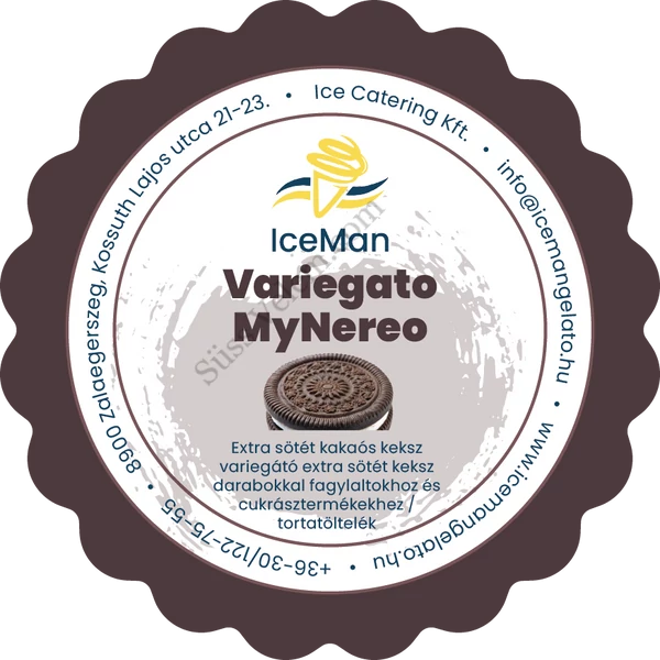 Darabos kakaós keksz variegato paszta IceMan 200 g