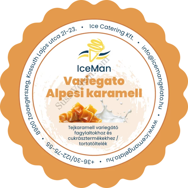 Tejkaramell variegato paszta IceMan 200 g