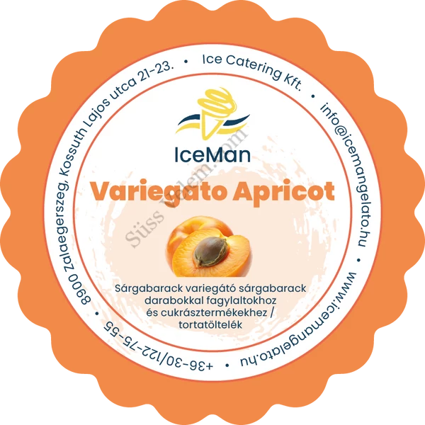 Sárgabarack variegato paszta IceMan 200 g