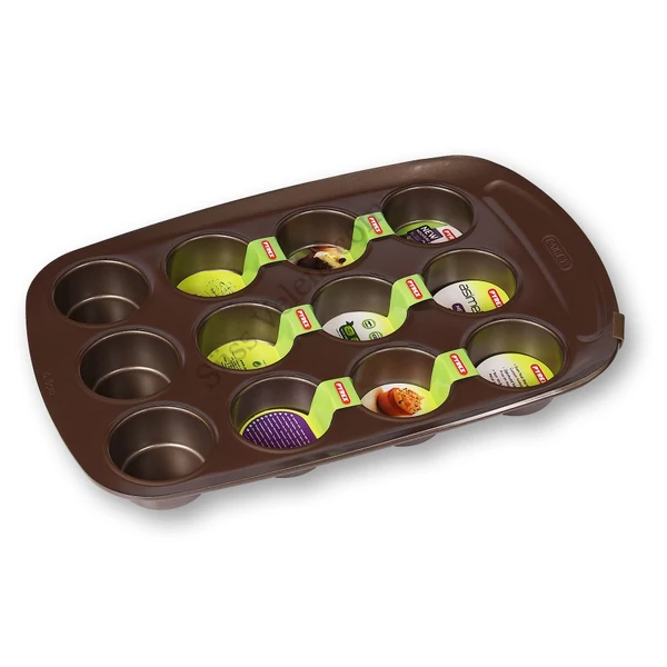 12 adagos muffin sütőforma Pyrex Asimetria