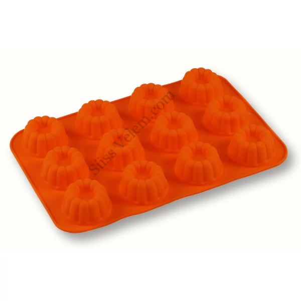 12 adagos szilikon puding forma 