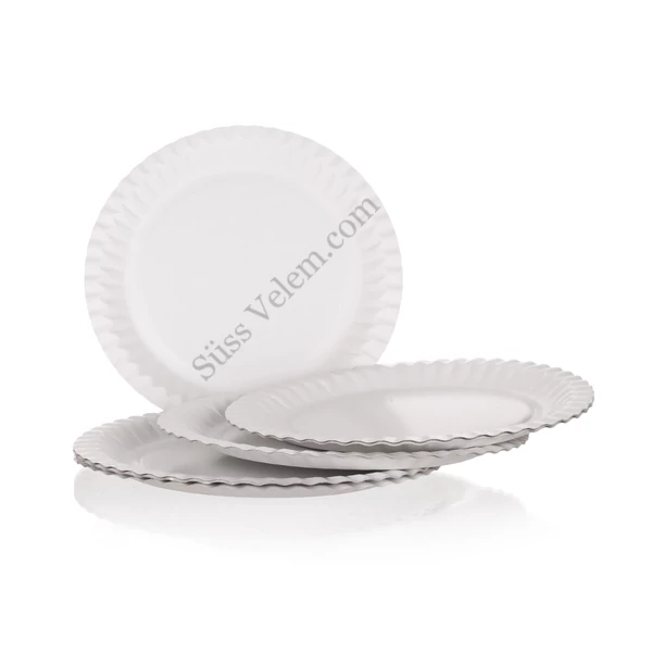 12 db 18 cm-es Banquet papírtnyér