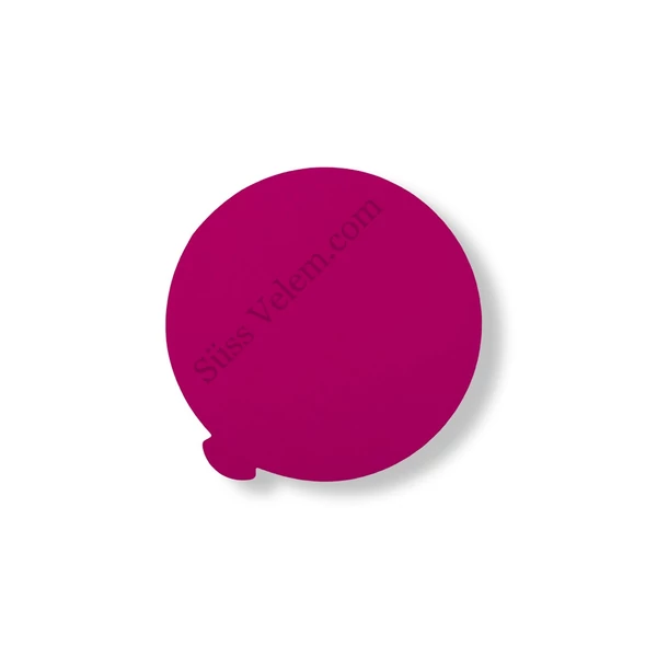 15 cm-es pink kerek desszertalátét karton