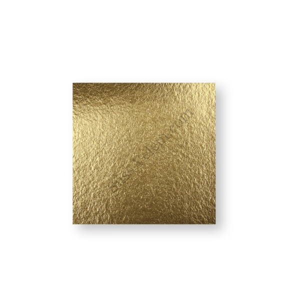 16*16 cm-es arany színű desszertalátét karton