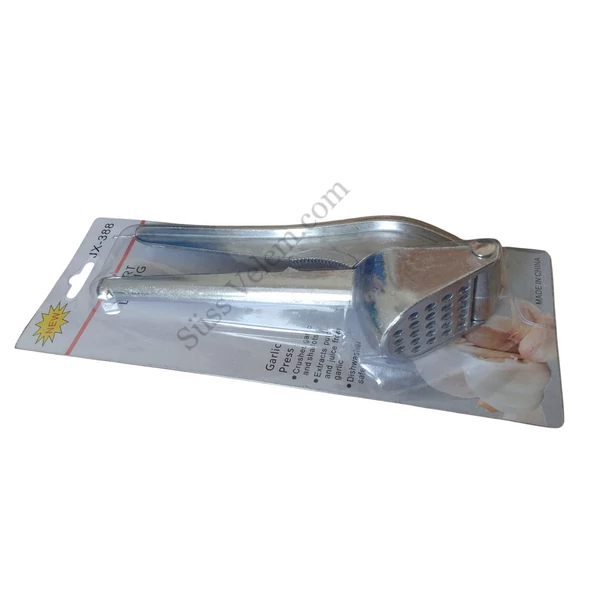 16 cm-es fém fokhagymanyomó