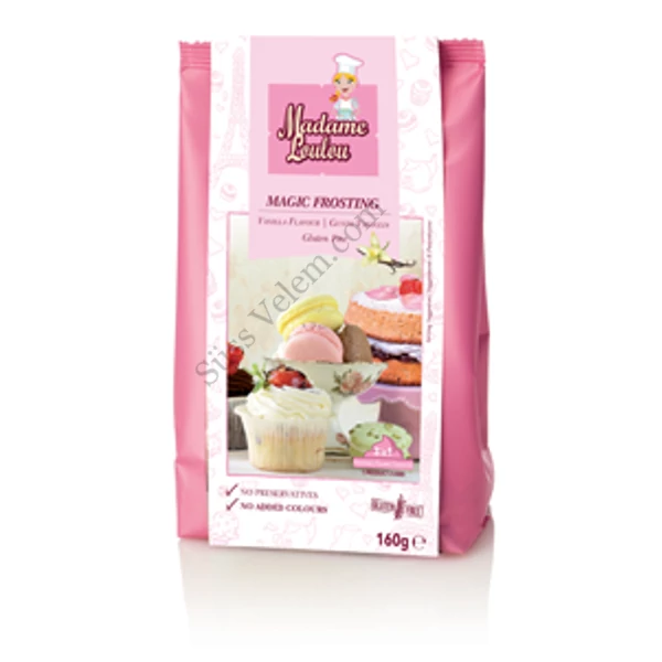 160 g Madame Loulou porkeverék vaníliás varázskrém készítéshez