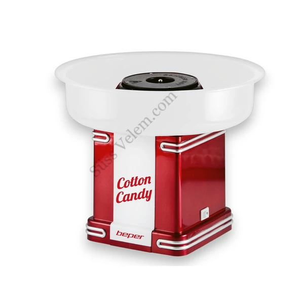 Beper Piros Cotton Candy otthoni vattacukor gép