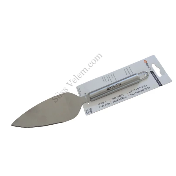 17 cm-es rozsdamentes tortalapát