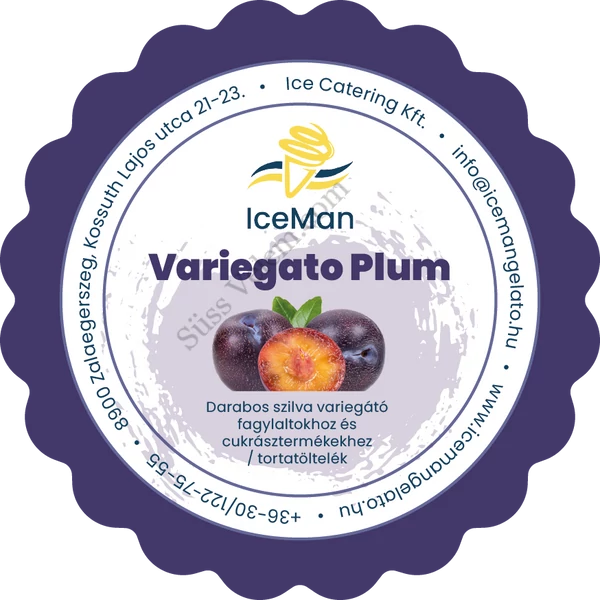 Darabos szilva variegato paszta IceMan 200 g