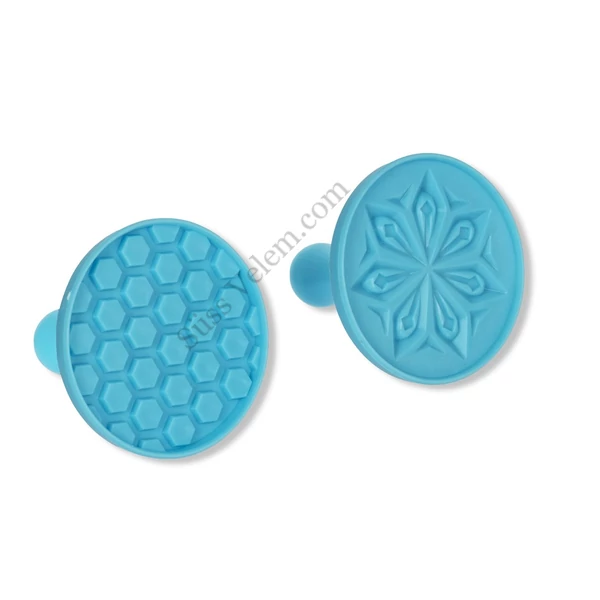 Téli Sütipecsét Szett – Hópehely és Méhsejt Mintával