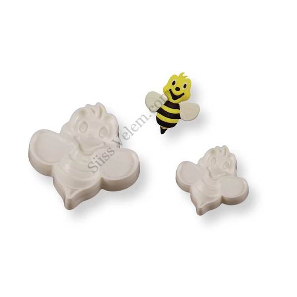 2 részes méhecske fondant kiszúró készlet