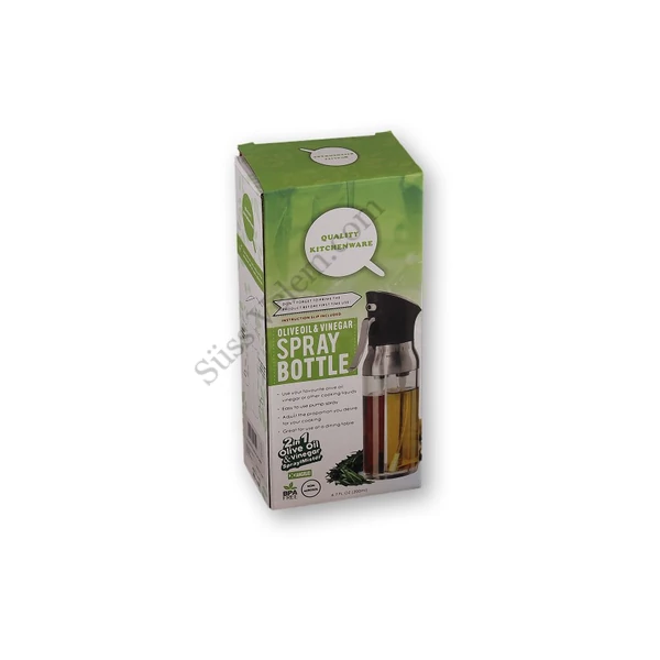 200 ml-es olajspray flakon (két tartályos)