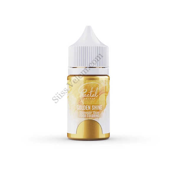 Arany selyemfényű airbrush ételfesték 30 ml 
