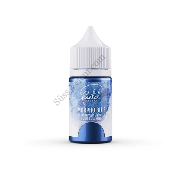 Azúrlepke kék selyemfényű airbrush ételfesték 30 ml 
