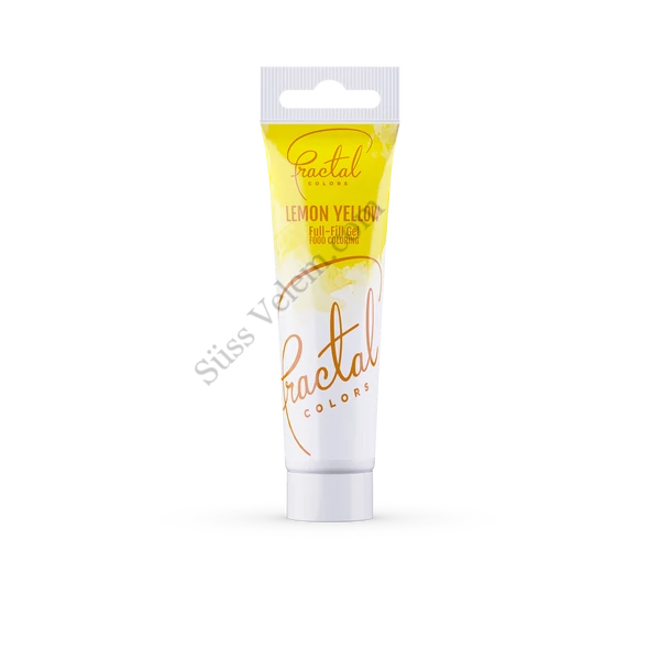 Citromsárga Fractal gél ételfesték