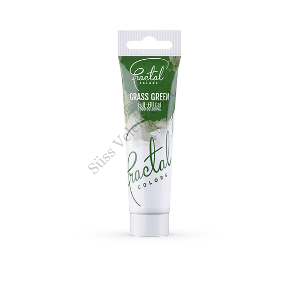 Fűzöld Fractal gél ételfesték