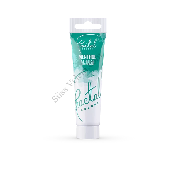 Mentolzöld Fractal gél ételfesték