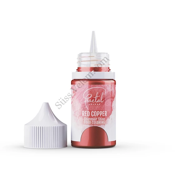 Vörösréz selyemfényű airbrush ételfesték 30 ml