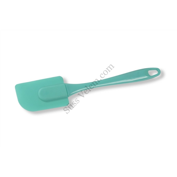 24 cm-es szilikon spatula fényes műanyag nyéllel