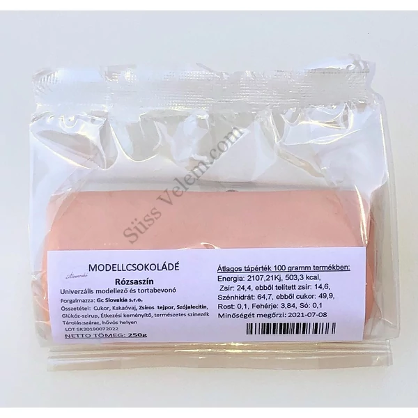 250 g bőrszínű modellező csokoládé