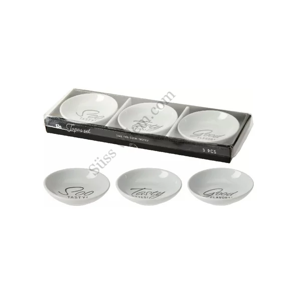 3 db-os kínáló tálka szett Excellent Houseware