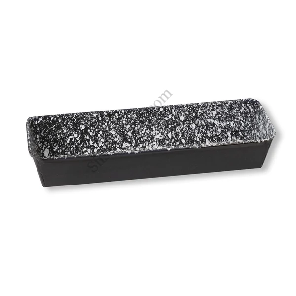 31*11 cm-es zománcozott hosszúkás sütőforma