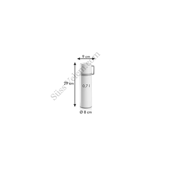 TESCOMA CON.CREAM 0,7 l-es Termosz bögrével 