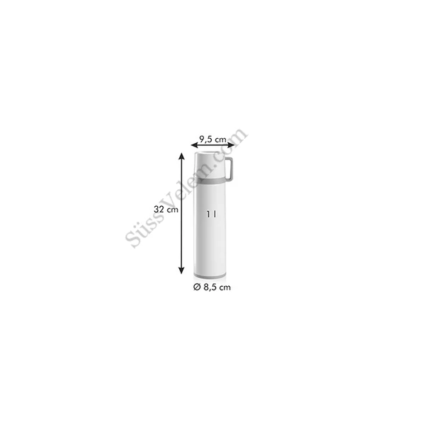 TESCOMA CON.CREAM 1 l-es Termosz bögrével 