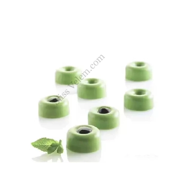 Szilikon bonbon forma - 35 adagos minifánk forma, kreatív édességekhez