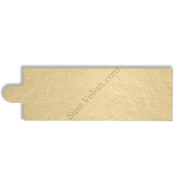 4,5*12,5 cm-es arany színű desszertalátét karton 200 db