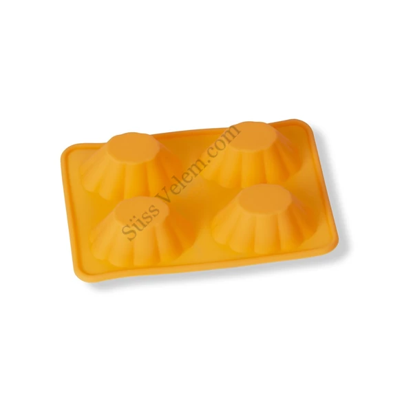 4 adagos szilikon mini kosárka forma