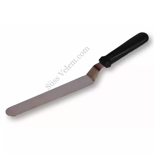 42 cm-es hajlított cukrász spatula