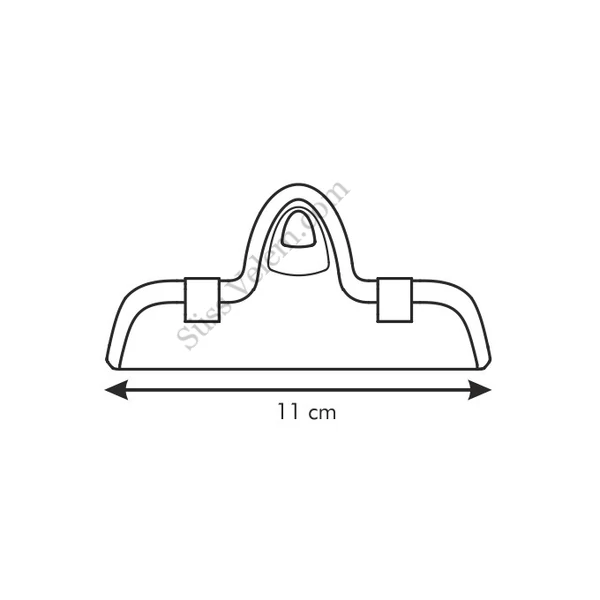 TESCOMA PRESTO 2 db 11 cm-es Zacskózáró csipesz